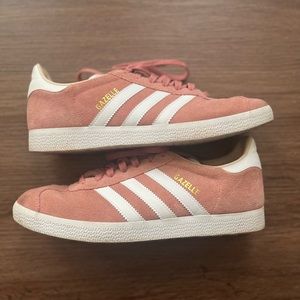 Pink Adidas Gazelle sneakers women’s size 8.5